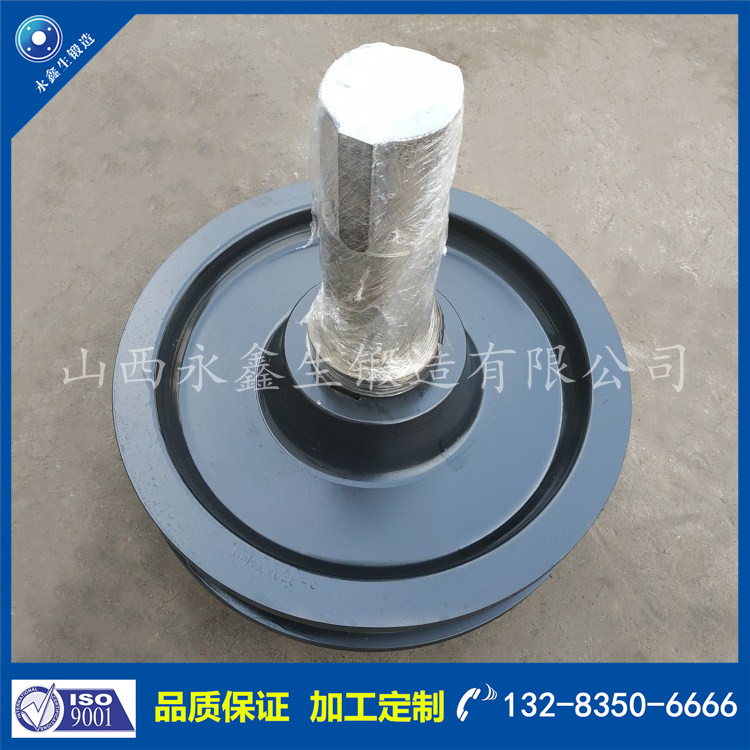 橋式雙跨線螺旋卸車機(jī)車輪組鍛件